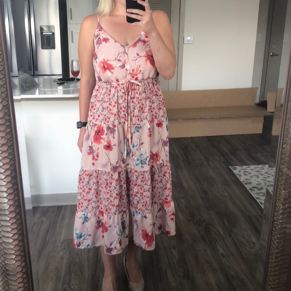 Floral Midi Dress